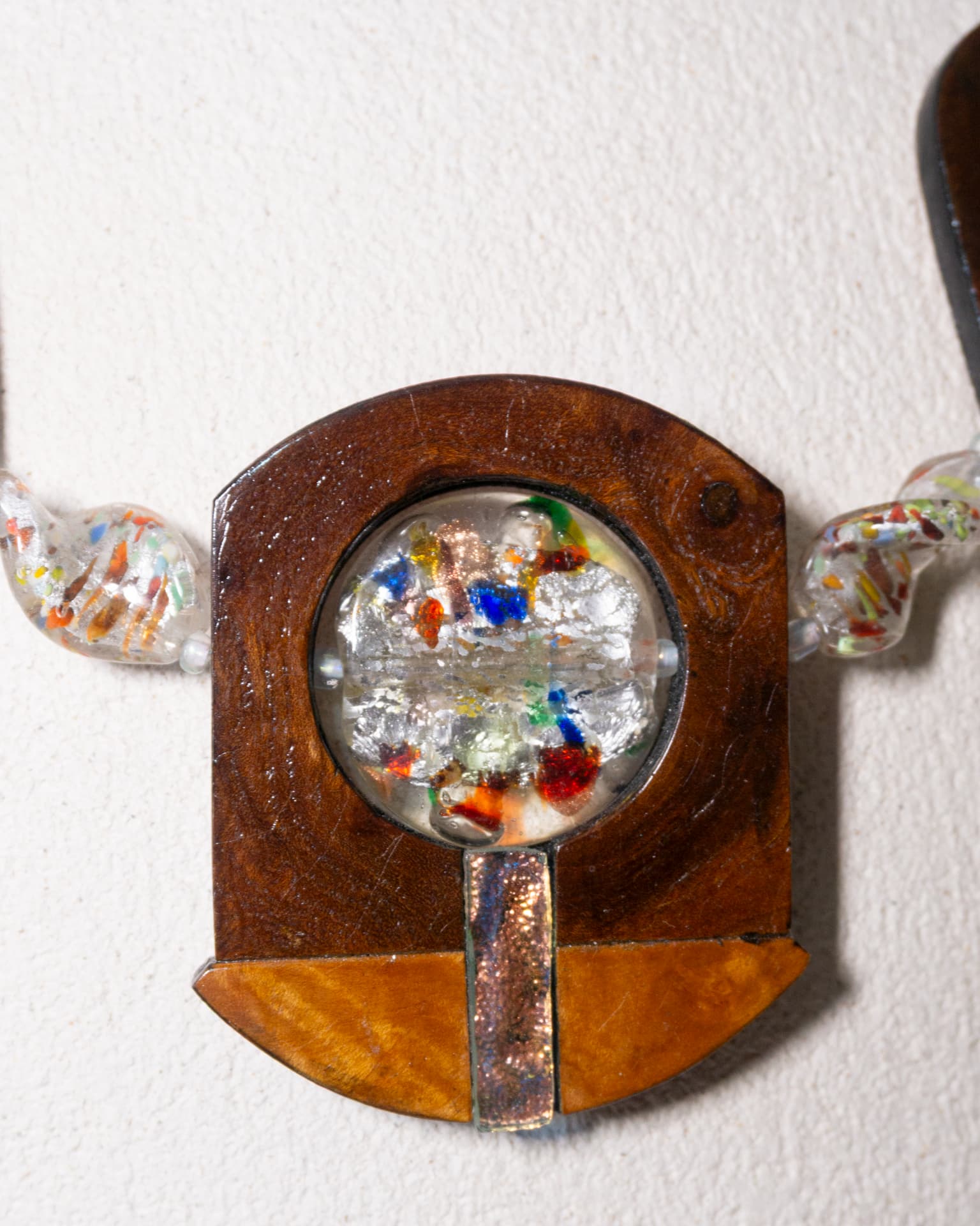 Immagine 2 di Giro collo radica - " io "